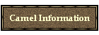 Interesting camel information and links